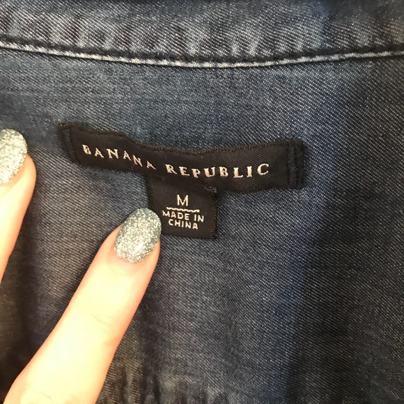 Banana Republic denim button down - Picture 2 of 2